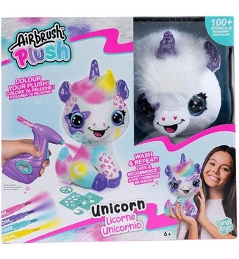 Mega Oyuncak Airbrush Plush Unicorn Peluş Oyuncak
