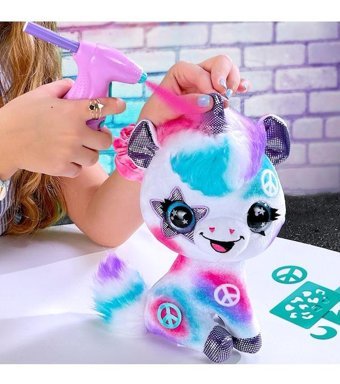 Mega Oyuncak Airbrush Plush Unicorn Peluş Oyuncak