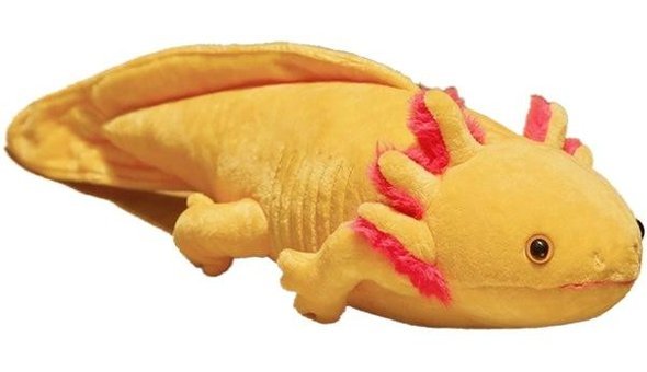 Luckystar Altıgen Dinozor Figürü Sarı Peluş Oyuncak