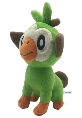 Yucama Yeşil Yeni Pokemon Kılıcı ve Kalkan Bebekleri Peluş Oyuncak