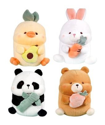 Jzcat Çocuk Sevimli Hayvan Sarı 23 cm Peluş Oyuncak