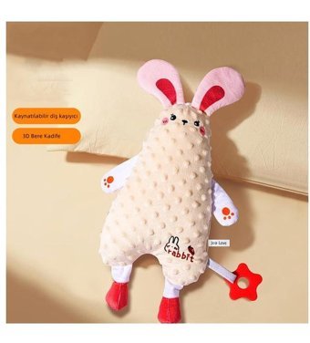 Yucama Pembe Çiğnenebilir Peluş Oyuncak