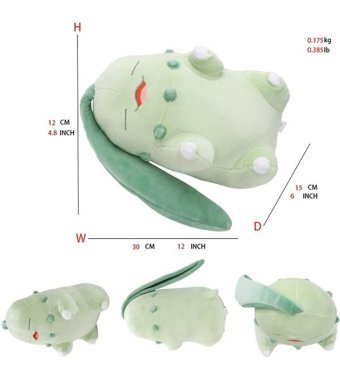 Alibee Pokémon Karikatür Doldurulmuş Chikorita Çin Peluş Oyuncak