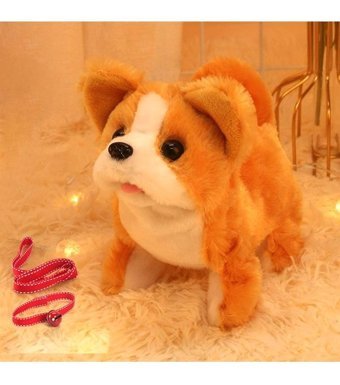 Magideal Suntek Hediye Tarzı B Ile Elektrikli Peluş Akıllı Köpek Peluş Oyuncak