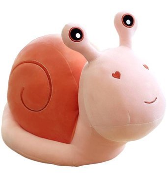 Luckystar Salyangoz Pembe Peluş Oyuncak