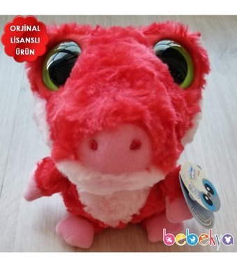 Yoohoo Lisanslı Peluş Kırmızı Ejderha 20 cm Peluş Oyuncak
