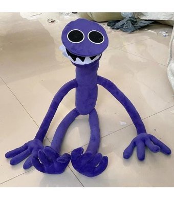 Luckystar Gökkuşağı Dostları Figürü Mor Peluş Oyuncak