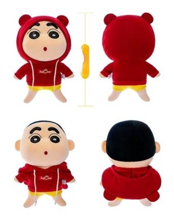 Worryfreeshopping Crayon Shinchan Yumuşak 26 cm Peluş Oyuncak