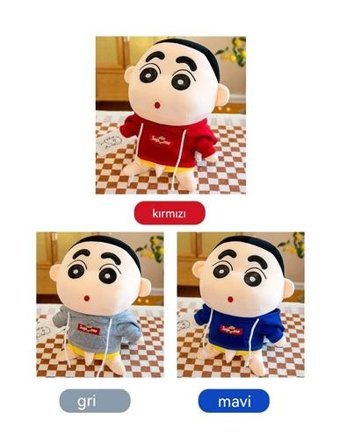 Worryfreeshopping Crayon Shinchan Yumuşak 26 cm Peluş Oyuncak
