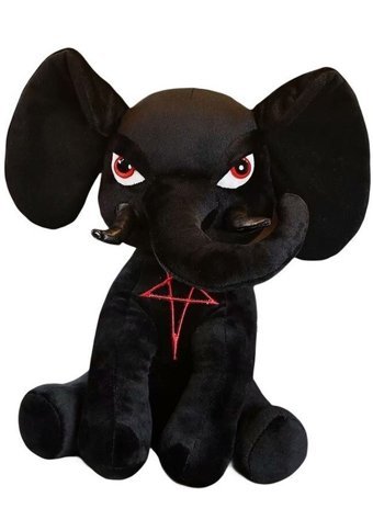 Yucama Pentagram Fil Koyu Hayvan Doll 30 cm Peluş Oyuncak