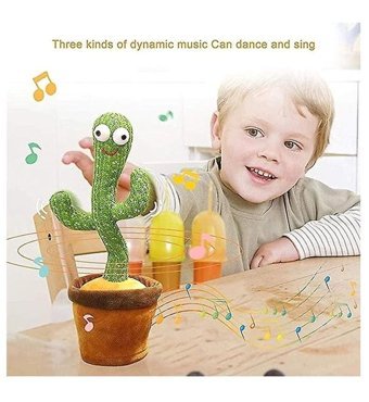 Alibee Xinh Dans Kaktüs Peluş Oyuncak
