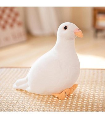 Magideal Suntek Doldurulmuş Bebek Güvercin Çocuk Doğum Günü Peluş Oyuncak
