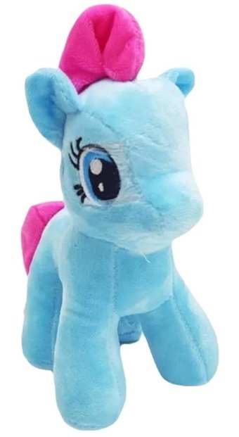 Lisinya Mavi Lisinya Pony Peluş At Oyuncak Peluş Oyuncak