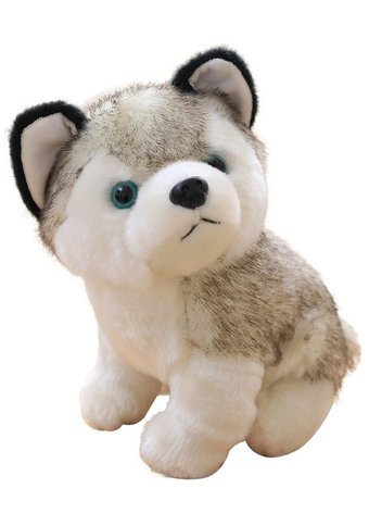 Alibee Beyaz Prodigy Toy Husky Bebek Peluş Oyuncak