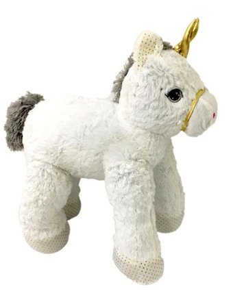 Nessiworld Tek Boynuzlu At Beyaz 52 cm Peluş Oyuncak