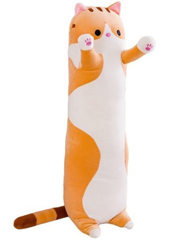 Alibee Bolabola Peluş Kedi Turuncu Peluş Oyuncak