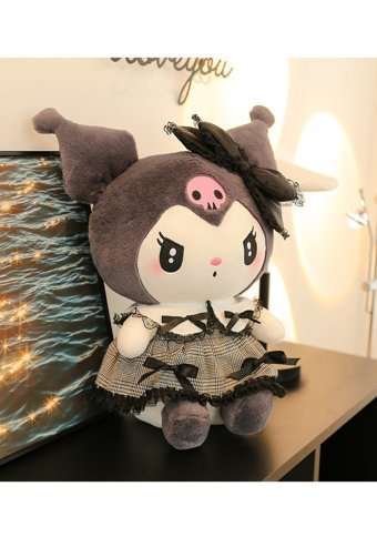Carrier Taşıyıcı Koyu Kuromi 35 cm Peluş Oyuncak