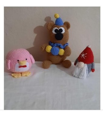Nildamigurumi Örgü Uyku Bebekleri Peluş Oyuncak