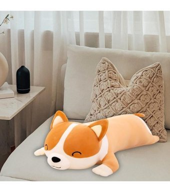 Magideal Suntek Komik Animasyonlu Doldurulmuş Hayvanlar Köpek Peluş Oyuncak