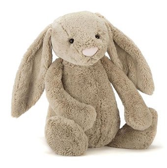 Jellycat Bashful Bej Tavşan Dev Boy 67 cm Peluş Oyuncak