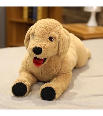Jzcat Kahverengi Labrador Köpek Peluş Oyuncak