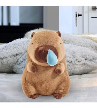 Magideal Suntek Çekilebilir Sümük Kabarcıkları Ile Capybara Peluş Oyuncak