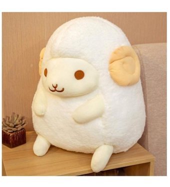 Alibee Beyaz Sld Kuzu Koyun 40 cm Peluş Oyuncak