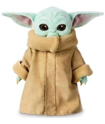 Alibee Bebek Yoda Çevreleyen Doldurulmuş Oyuncak Yıldız Savaşları 25 cm Peluş Oyuncak