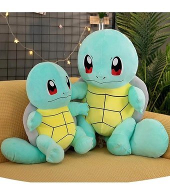 Takara Tomy Squirtle Orjinal Pokemon 35 cm Peluş Oyuncak