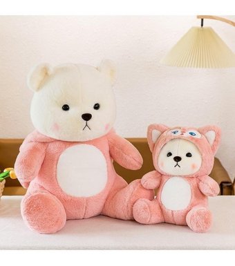 Oloey Dönüştürülmüş Ayı 28 cm Peluş Oyuncak