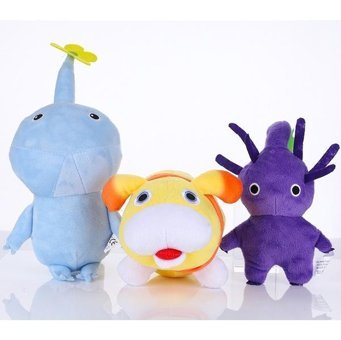 Luckystar Pikmin 4 Mor Peluş Oyuncak