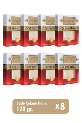Erdem Sepetçioğlu Sade Çekme Helva 8x120 gr