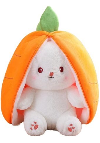 Alibee Choice Plus Karot Tavşan 25 cm Peluş Oyuncak