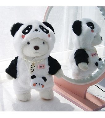 Alibee Pokemon Pikachu Psychk Pet Fuits 3Pcs Panda Uygun 30 cm Peluş Oyuncak