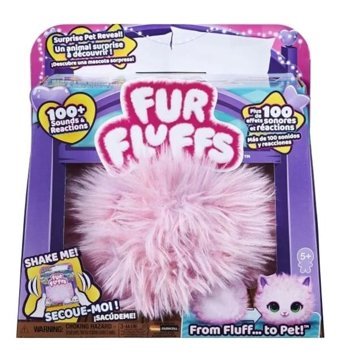 Spin Master Furfluffs Kitty Fluffy Sesli İnteraktif Evcil Hayvan Peluş Oyuncak
