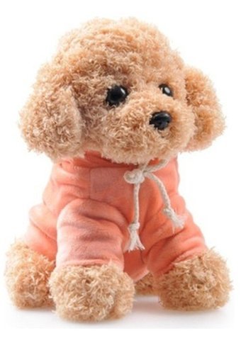 Yucama Siyah Mini Sevimli Köpek Peluş Oyuncak Bebek 20 cm Peluş Oyuncak