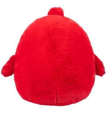 Squishmallows 30 cm Fuzz A Mallows Kardinal Kuşu Cazlan Peluş Oyuncak
