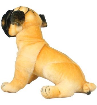 Toyaş Havlayan Pug Köpek 25 cm Peluş Oyuncak