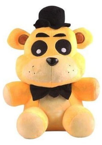 Yucama Fnaf Serisi Altın Ayı Mor Ayı 18 cm Peluş Oyuncak