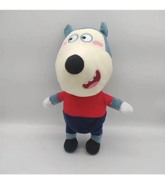 Alibee Wolfoo Ailesi Teddy Toys Yumuşak Karikatür Teddy Doll 30 cm Peluş Oyuncak
