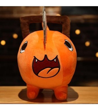 Alibee Karikatür Çizim Bebek Anime Felip Testere Köpeği 25 cm Peluş Oyuncak
