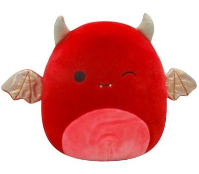 Squishmallows 20 cm Halloween 2. Seri Kırmızı Yarasa Karlie Peluş Oyuncak