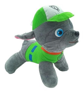 Pop Şeker Rocky Paw Patrol Karakterlerinden Rocky 30 cm Peluş Oyuncak