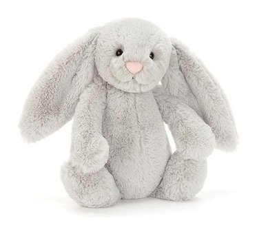 Jellycat Bashful Tavşan Orta Boy Gri 31 cm Peluş Oyuncak