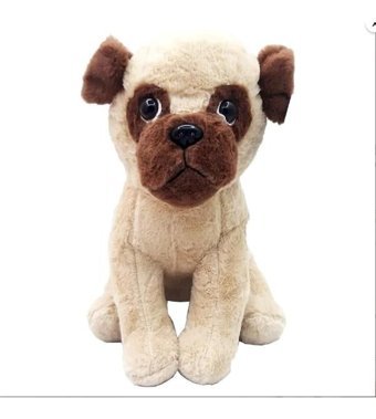 Halley Oyuncak Köpek Bulldog 35 cm Peluş Oyuncak
