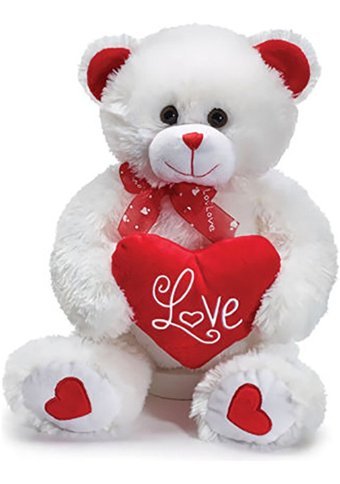 Alibee Prodigy Toy Papyon Kalp Teddy Bear Aşk Ayı Hediye Peluş Oyuncak