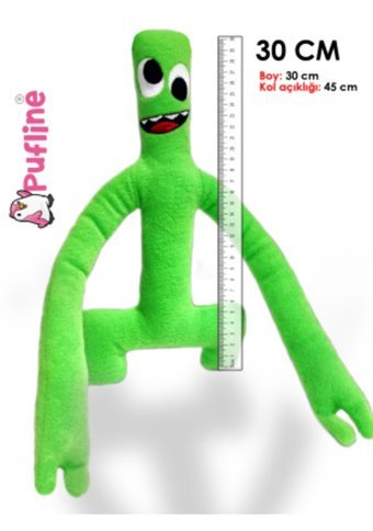 Pufline Rainbow Friends Simple 4'lü Set Peluş Oyuncak