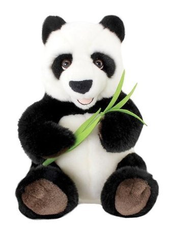 Animals Of The World Oturan Bambulu Panda 30 cm Peluş Oyuncak