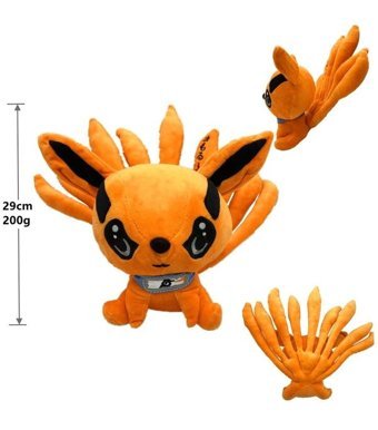 Jolıta Naruto Dokuz Kuyruklu Tilki Dokuz Lama Peluş Oyuncak