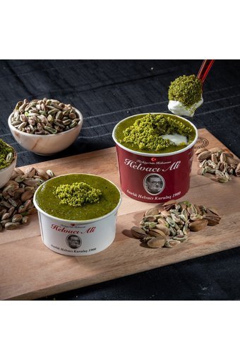 Helvacı Ali Antep Fıstıklı İrmik Helva 1 kg